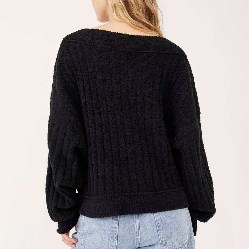 🎉LAST CHANCE🎉 NWT Cabin Fever Pullover / Washed Black - Picture 4 of 7